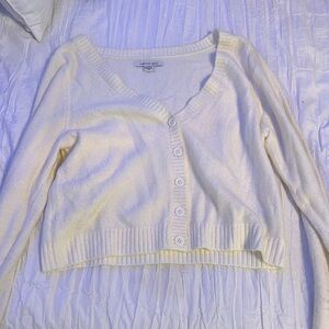 American Eagle cream sweater